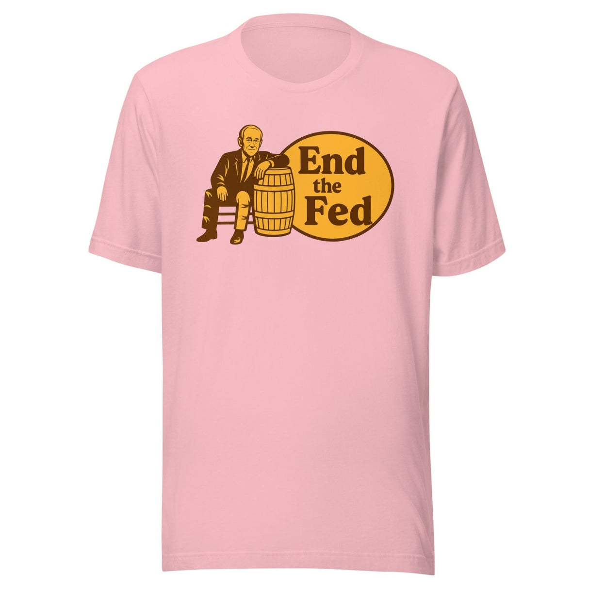 Ron Paul End The Fed Cracker Barrel Parody Shirt