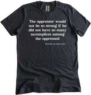 Simon de Beauvoir Shirt by Libertarian Country