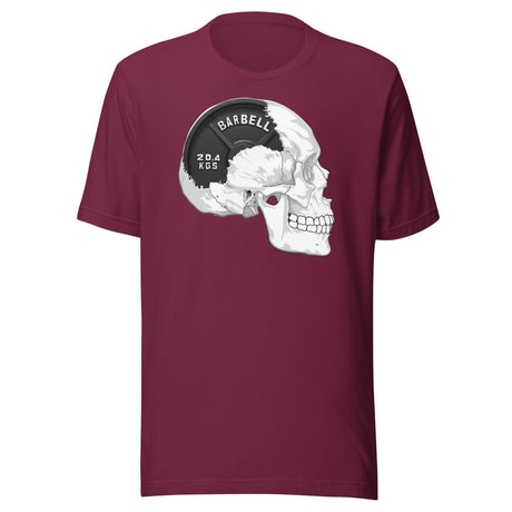 Skull Dumbbell Mind Gym Shirt