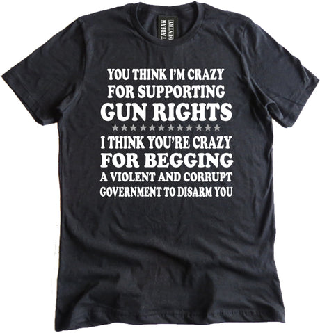 Supporting Gun Rights Shirt