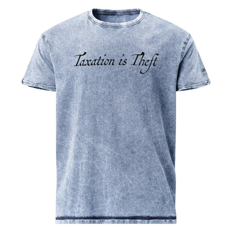 Taxation is Theft Denim Shirt