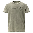 Taxation is Theft Denim Shirt