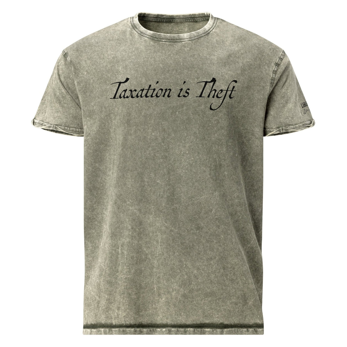 Taxation is Theft Denim Shirt
