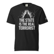 The State is The Real Terrorist Garment - Dyed Heavyweight Shirt