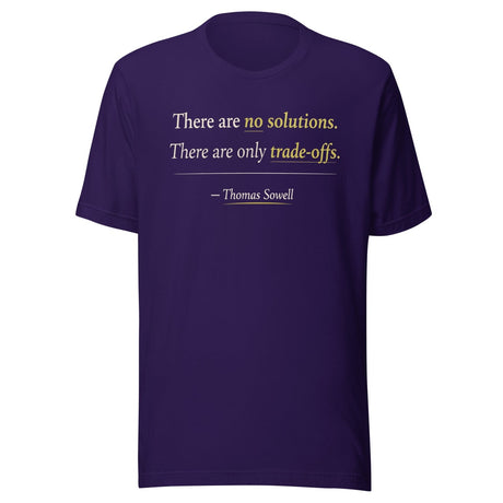 There Are No Solutions Only Tradeoffs Shirt
