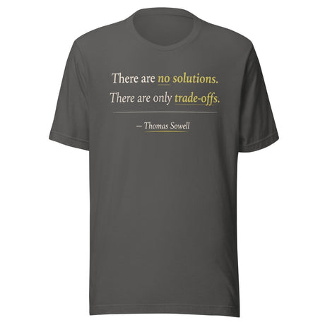 There Are No Solutions Only Tradeoffs Shirt