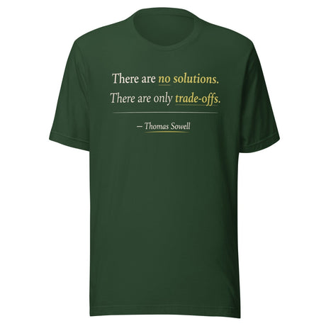 There Are No Solutions Only Tradeoffs Shirt
