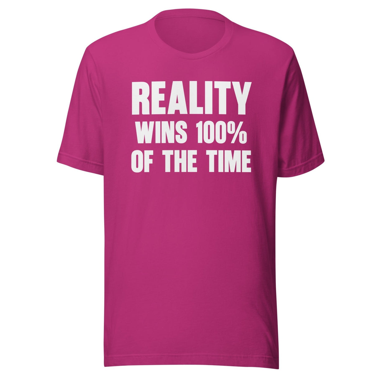 Thomas Sowell Reality Wins 100% Of The Time Shirt