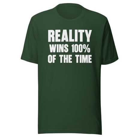 Thomas Sowell Reality Wins 100% Of The Time Shirt