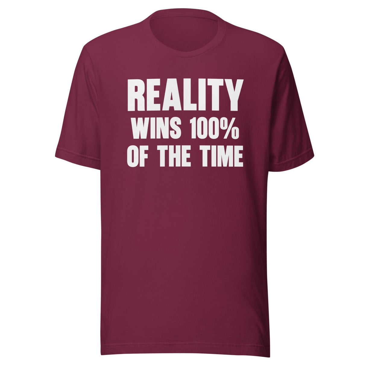 Thomas Sowell Reality Wins 100% Of The Time Shirt