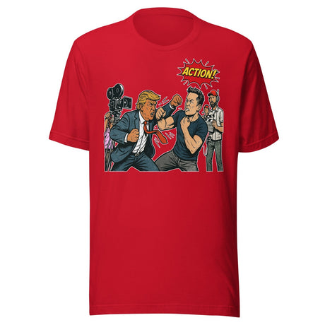 Trump Vs Musk Fake Fight Shirt