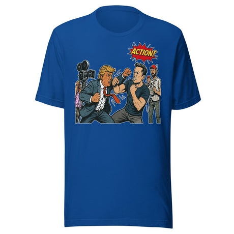 Trump Vs Musk Fake Fight Shirt