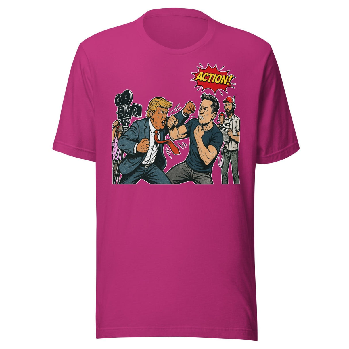 Trump Vs Musk Fake Fight Shirt