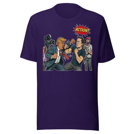 Trump Vs Musk Fake Fight Shirt