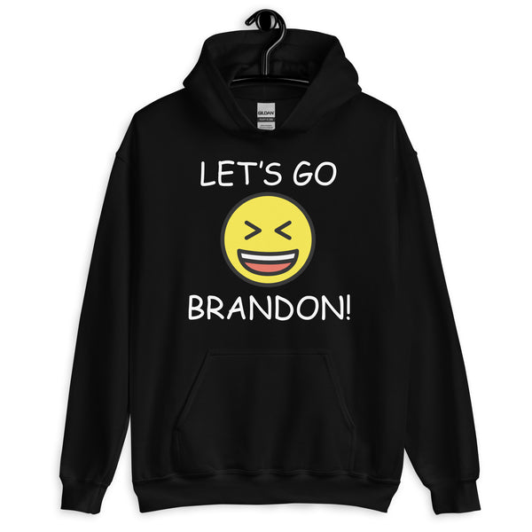 Let's Go Brandon Laugh Emoji Hoodie | Libertarian Country