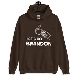 Let's Go Brandon Java Coffee Hoodie - Libertarian Country