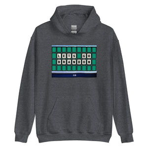 Let's Go Brandon Word Puzzle Hoodie - Libertarian Country