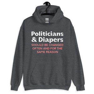 Politicians and Diapers Hoodie