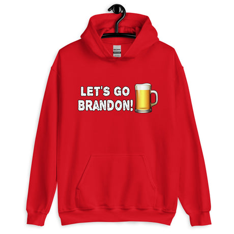 Let's Go Brandon Beer Mug Hoodie - Libertarian Country