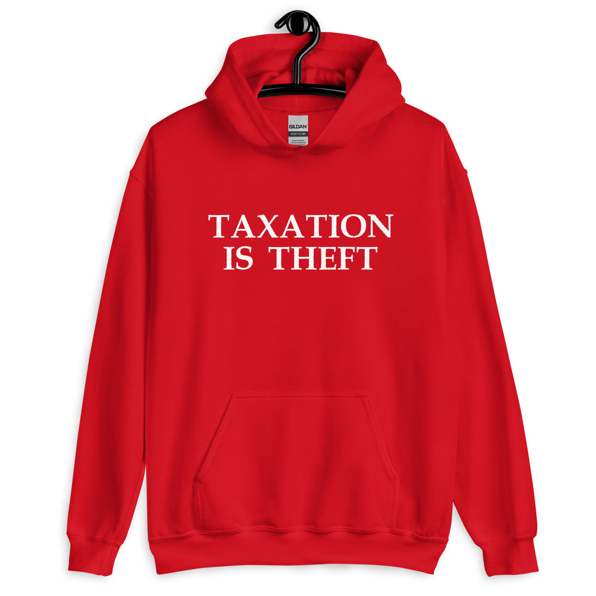 Taxation is Theft Hoodie - Libertarian Country