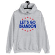 Let's Go Brandon Red Stars Hoodie - Libertarian Country
