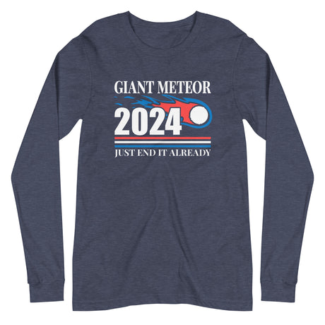 Giant Meteor 2024 Long Sleeve Shirt - Libertarian Country