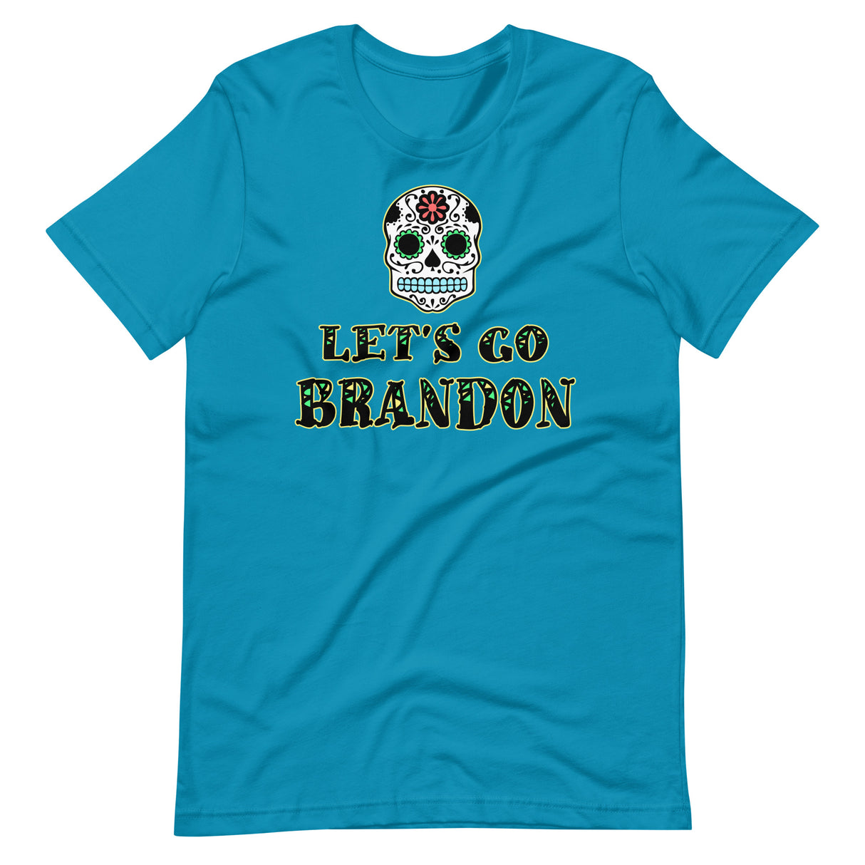 Let's Go Brandon Day of The Dead Shirt - Libertarian Country