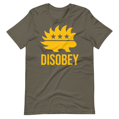 Libertarian Porcupine Disobey Shirt - Libertarian Country