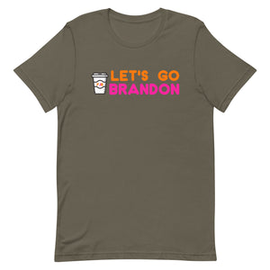 Let's Go Brandon Donut and Coffee Shop Shirt - Libertarian Country