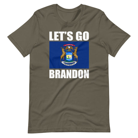 Let's Go Brandon Michigan Shirt - Libertarian Country