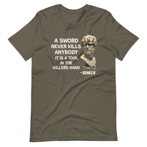 Seneca Sword Shirt - Libertarian Country