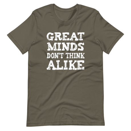 Great Minds Don't Think Alike Shirt - Libertarian Country