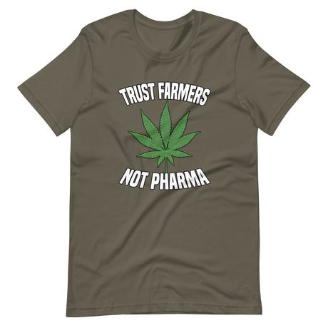 Trust Farmers Not Pharma Shirt - Libertarian Country