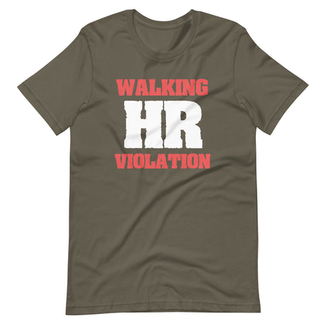Walking HR Violation Shirt - Libertarian Country