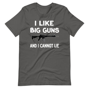I Like Big Guns and I Cannot Lie Shirt - Libertarian Country