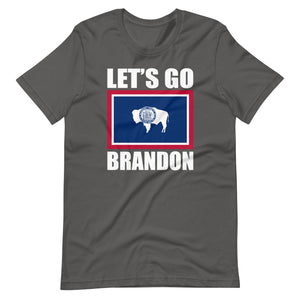 Let's Go Brandon Wyoming Shirt - Libertarian Country