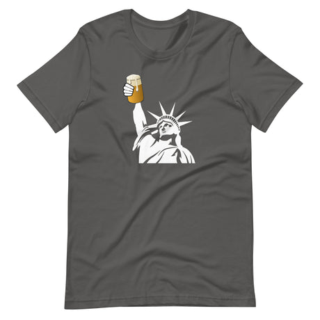 Toast To Freedom Statue Of Liberty Shirt - Libertarian Country