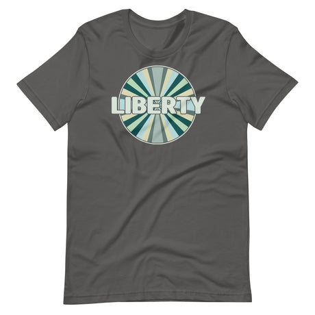 Retro Liberty Wheel Shirt - Libertarian Country