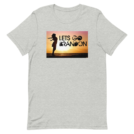 Let's Go Brandon Beach Shirt - Libertarian Country