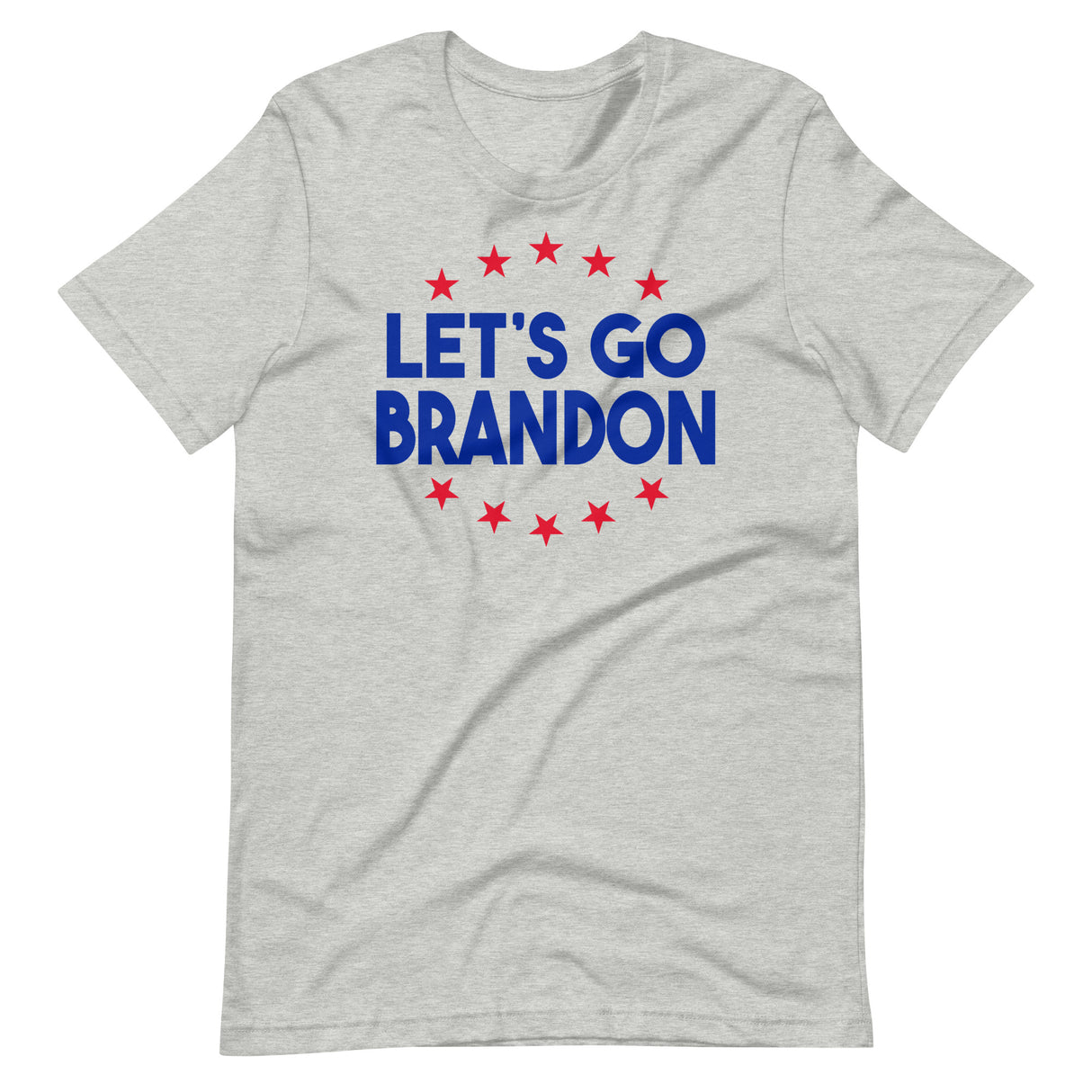 Let's Go Brandon Red Stars Shirt - Libertarian Country