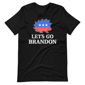 Let's Go Brandon Libertarian Porcupine Shirt - Libertarian Country