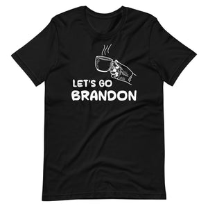 Let's Go Brandon Java Coffee Shirt - Libertarian Country