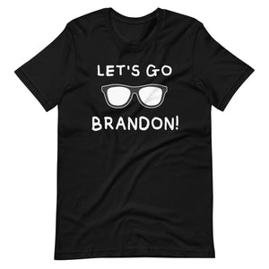 Let's Go Brandon Nerd Glasses Shirt - Libertarian Country