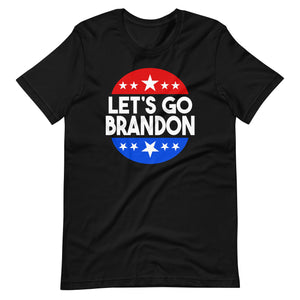 Let's Go Brandon Circle Stars Shirt - Libertarian Country