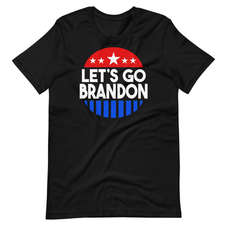 Let's Go Brandon Circle Stars Bars Shirt - Libertarian Country
