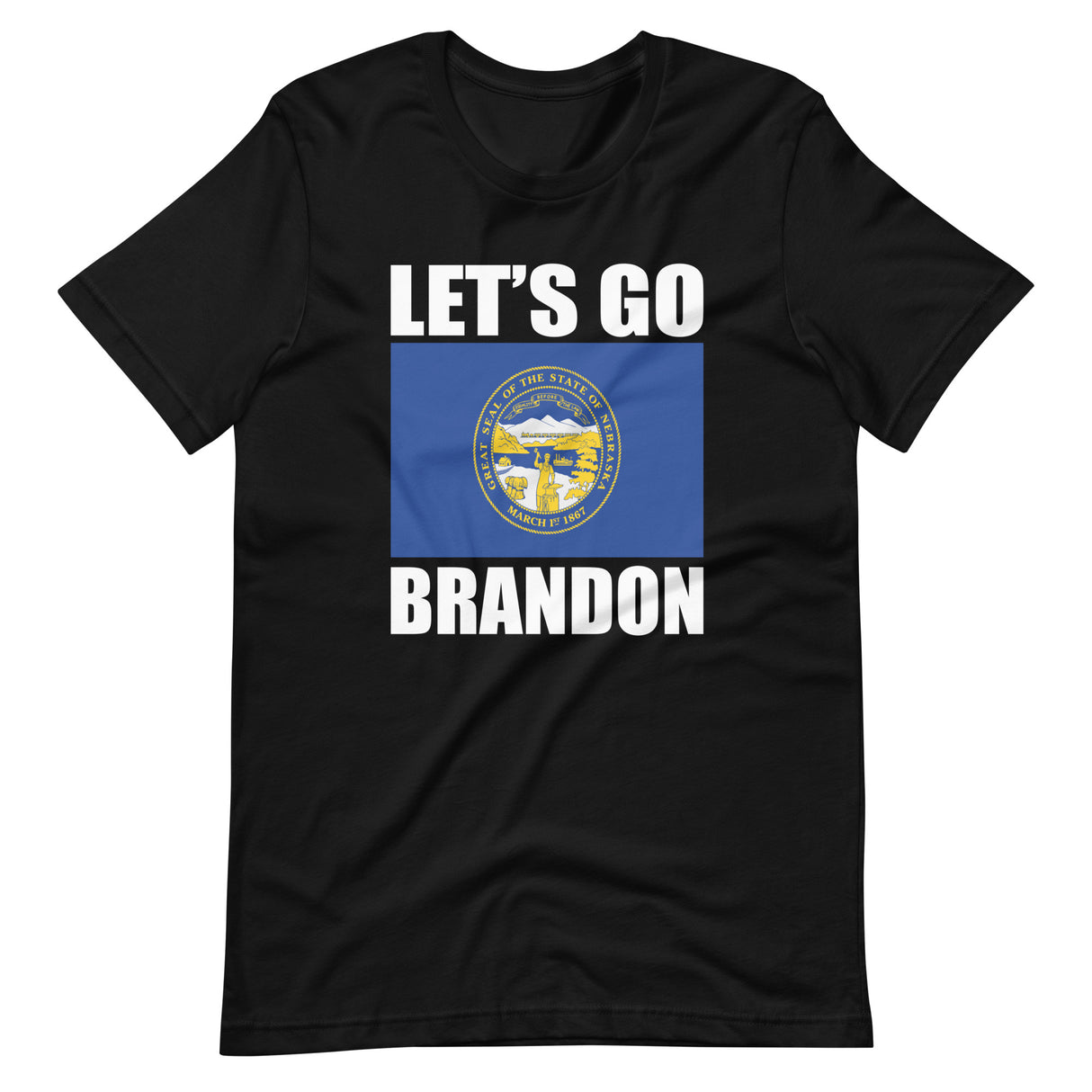 Let's Go Brandon Nebraska Shirt - Libertarian Country