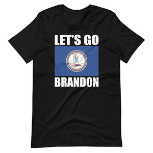 Let's Go Brandon Virginia Shirt - Libertarian Country