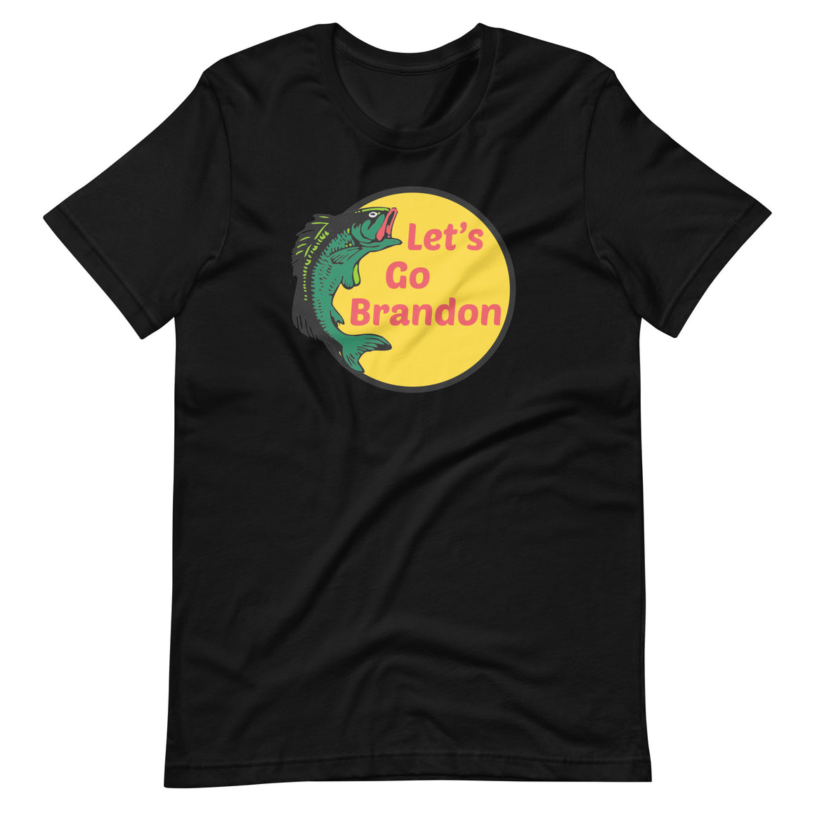 Let's Go Brandon Bass Fishing Shirt by Libertarian Country
