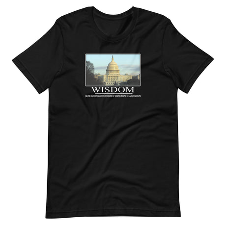 Wisdom U.S. Capitol Shirt - Libertarian Country