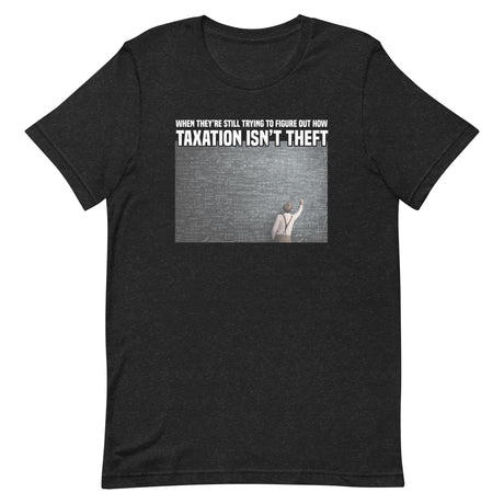 Taxation Is Not Theft Equation Shirt - Libertarian Country